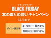 【ブラックフライデー】本のまとめ買いでポイント還元（12/1まで）