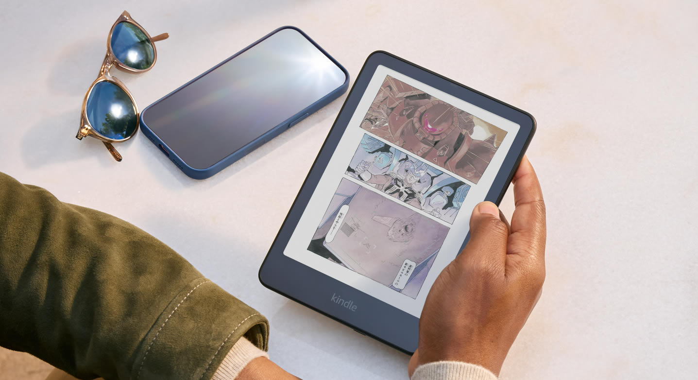 Amazon Kindle 電子ペーパー カラー電子ペーパーディスプレイを搭載したKindle Colorsoftが